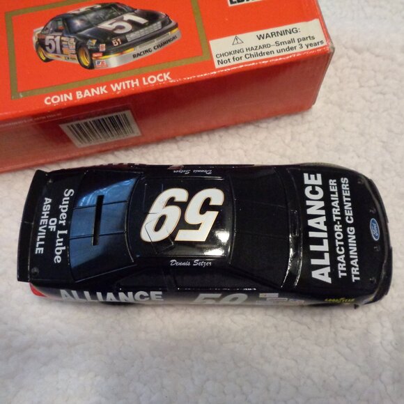 Dennis Setzer #59 1/24 Racing Champions 1/24 Diecast Bank Alliance Racing 1995 - Picture 10 of 15